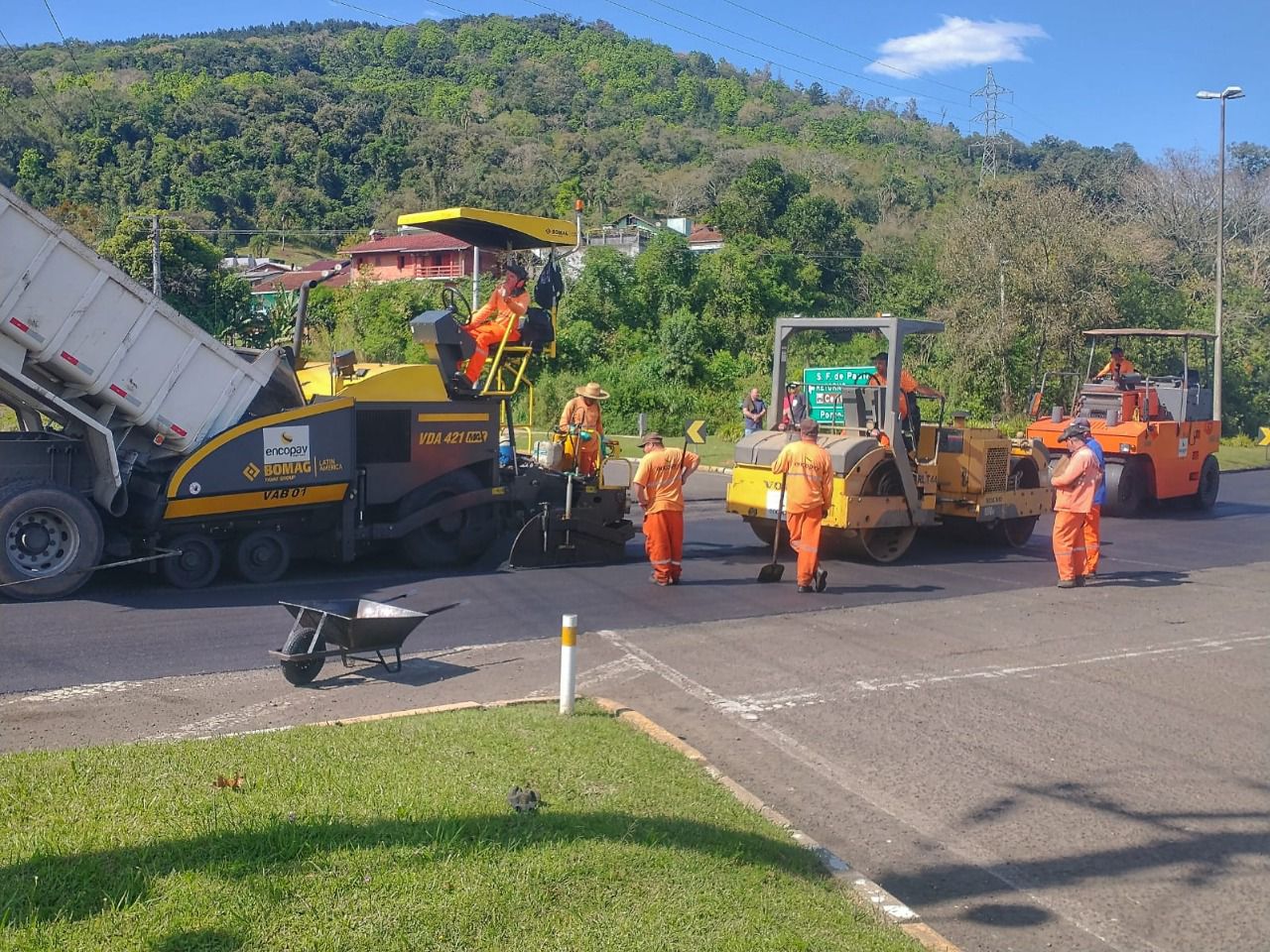 Obras em rodovias administradas pela EGR modificam o fluxo de veículos no Paranhana