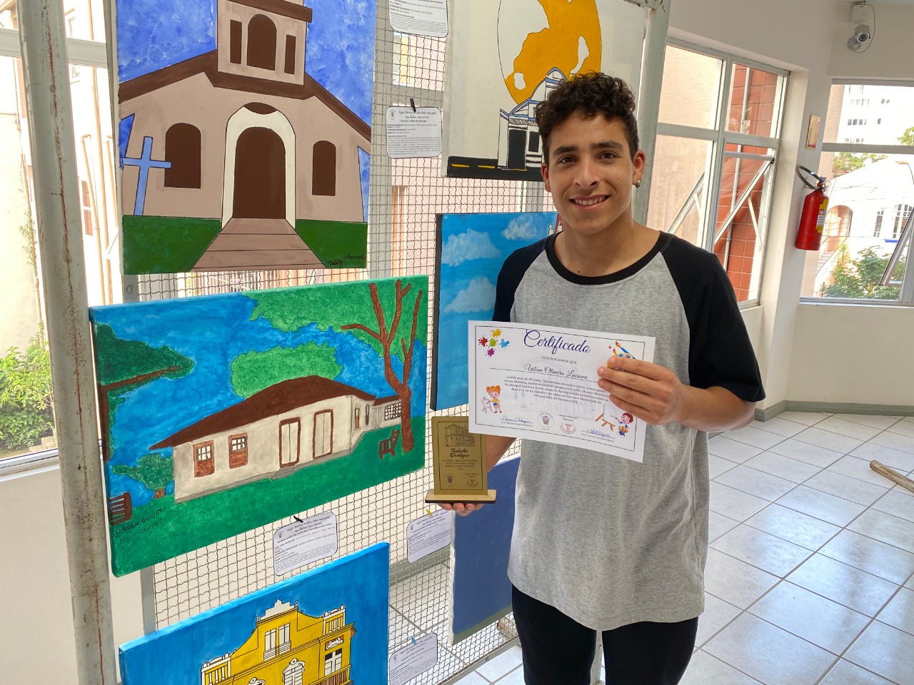 Exposição “Memórias em Tela e Tinta” é lançada em Taquara