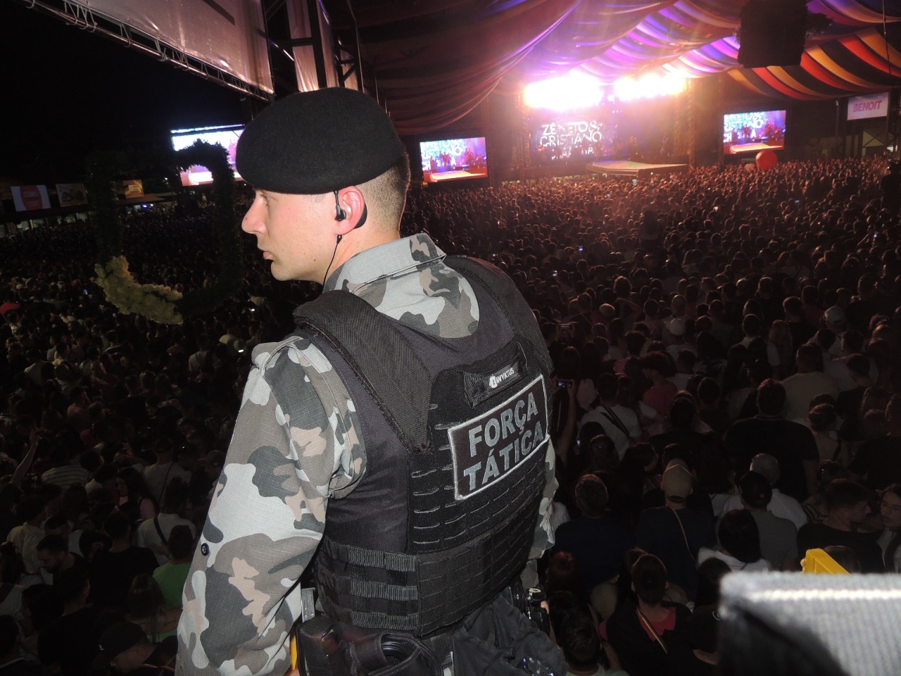 Brigada Militar garante tranquilidade durante a 33ª Oktoberfest de Igrejinha