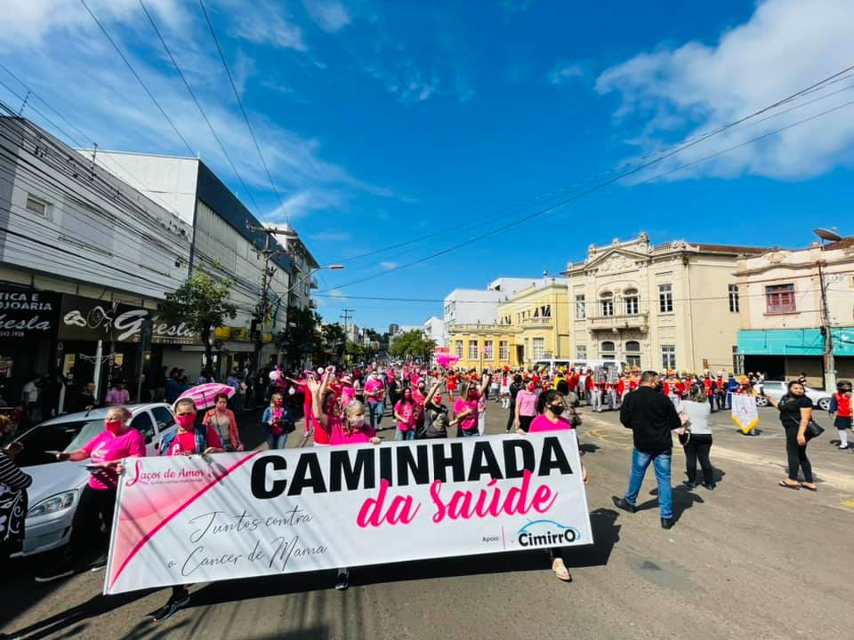 Campanha Outubro Rosa em Taquara terá diversas atividades neste sábado (08)