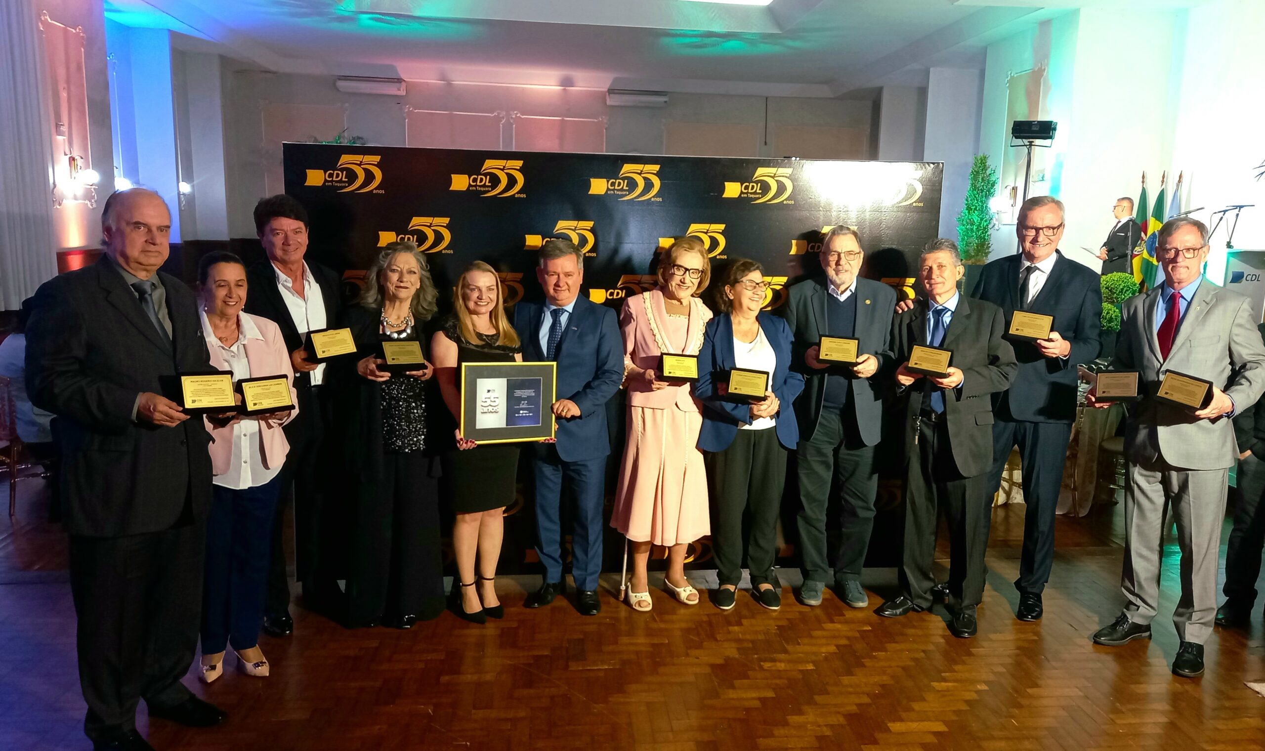 CDL celebra trajetória de 55 anos em Taquara