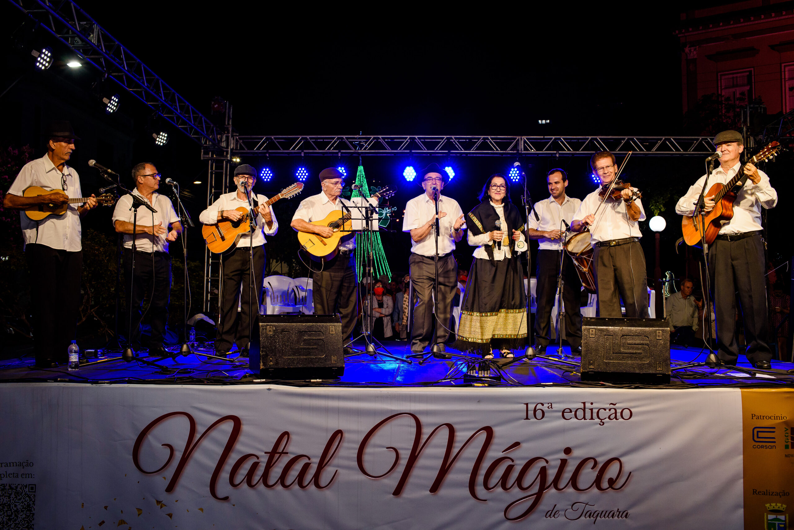 Terno de Reis do grupo Odilon Ramos e os Cantadores Açorianos será uma das atrações do Natal Mágico de Taquara