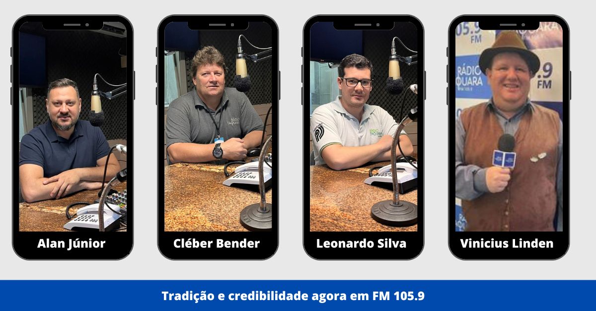 Rádio Taquara, 72 anos: programação de jornalismo e entretenimento em FM 105.9