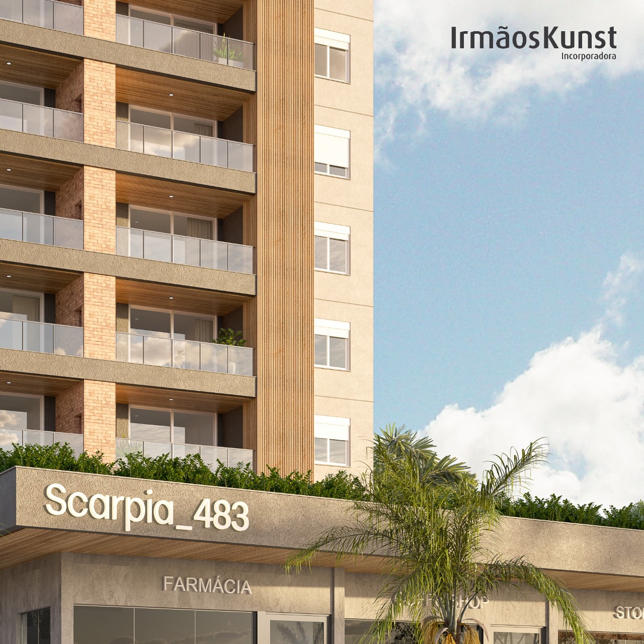 Irmãos Kunst lança empreendimento em Três Coroas: Edifício Scarpia_483