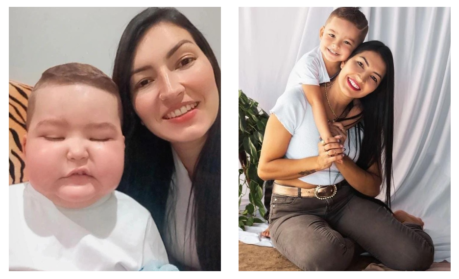 Voluntários realizam chá beneficente em favor do menino Théo, diagnosticado com tumor cerebral