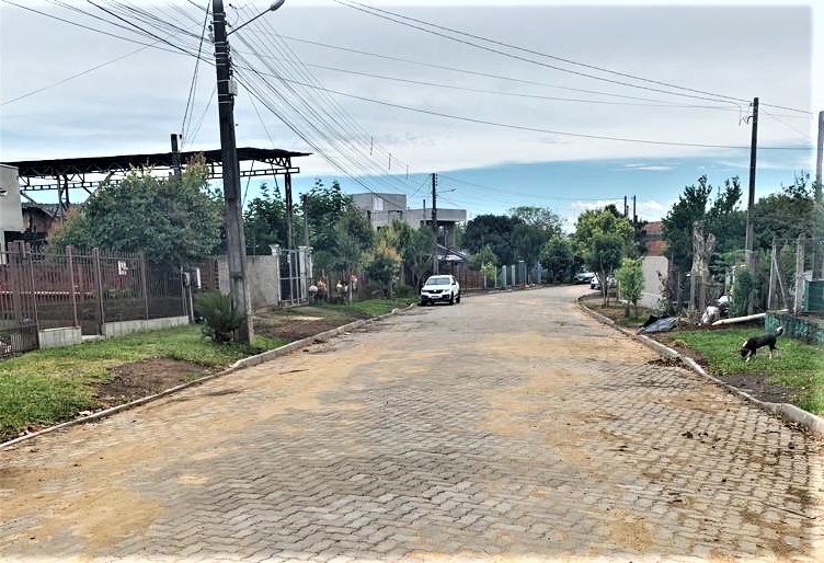 Pavimentação é concluída em mais uma rua de Parobé