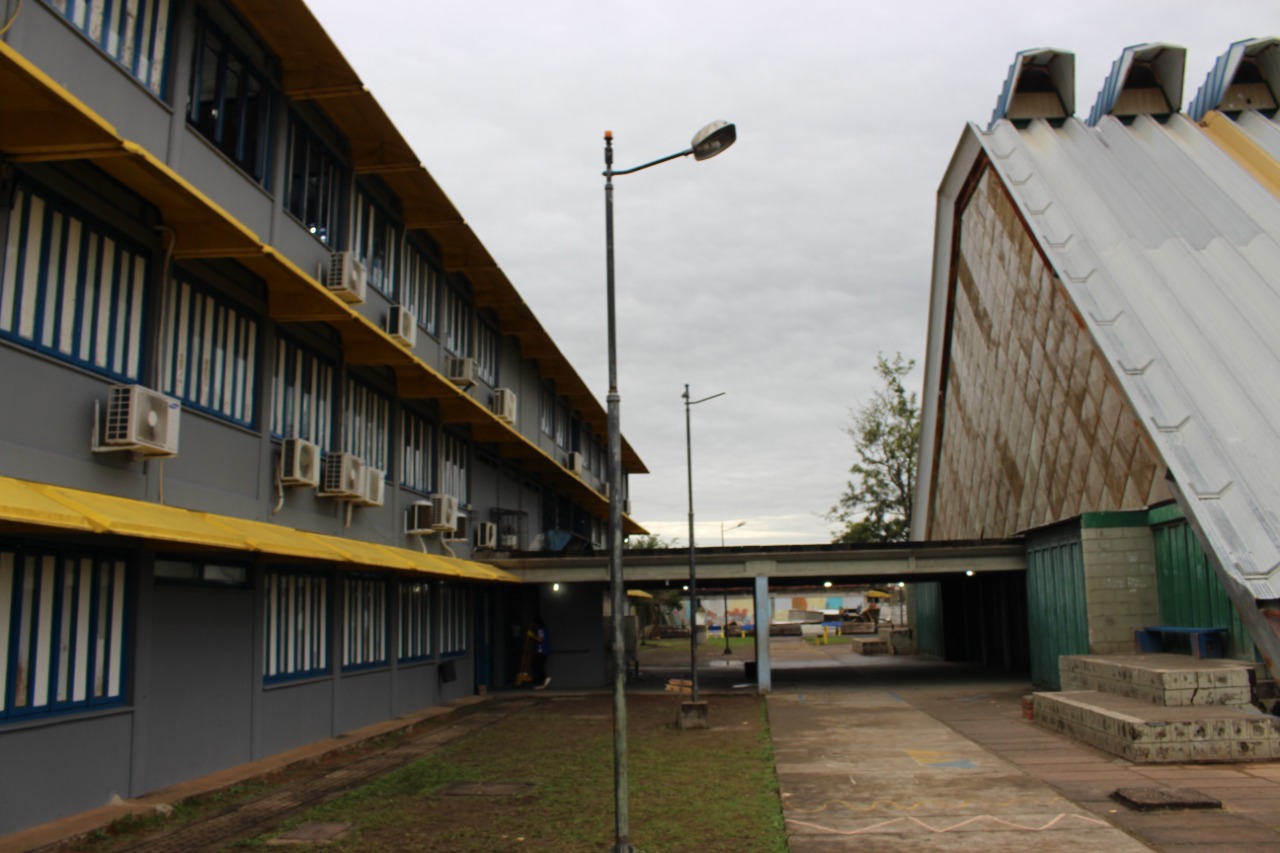 Cobertura metálica será instalada em escola da rede municipal de Parobé