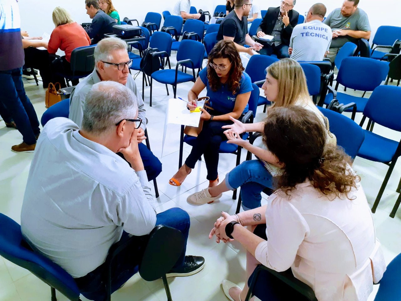 Empreendedores da área de fabricação de piscinas de Taquara participaram de reunião