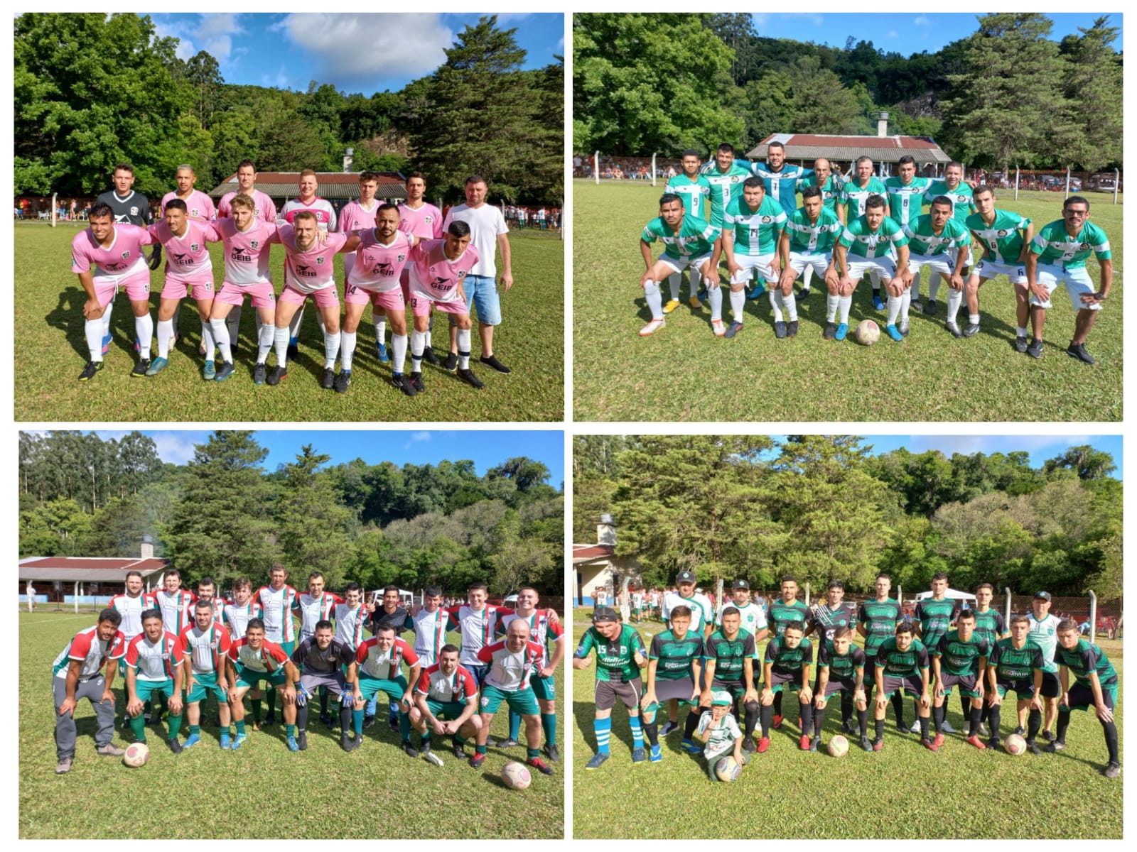 Equipes disputam finais do Campeonato de Futebol Sete no campo do Americano