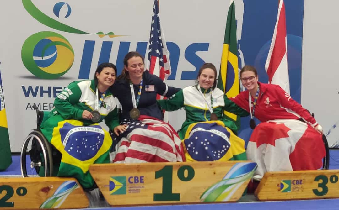 Esgrimista paralímpica de Taquara se destaca em competições nacionais e internacionais