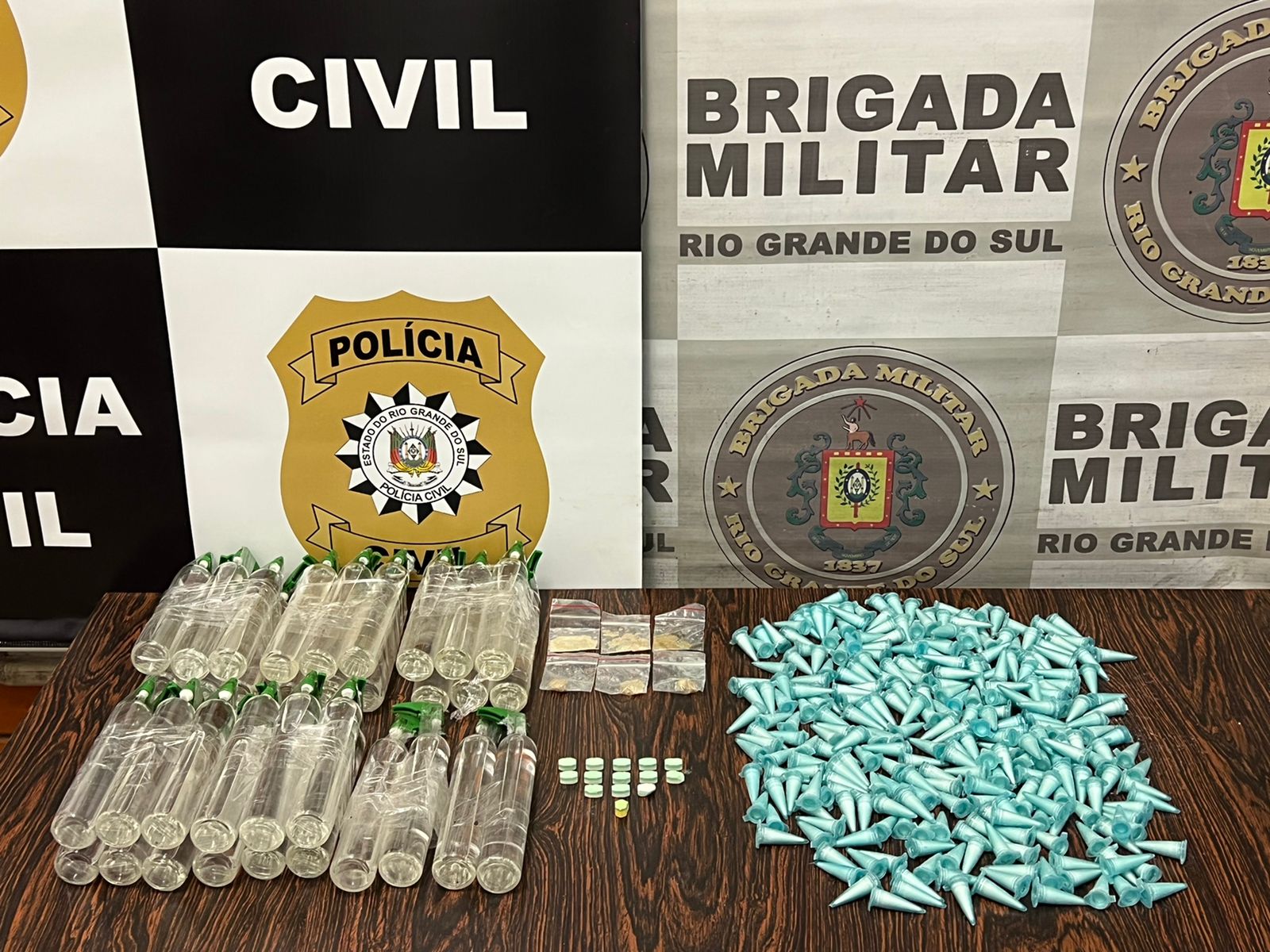 Casal é preso por tráfico de drogas durante a Operação Anjos da Lei em Parobé