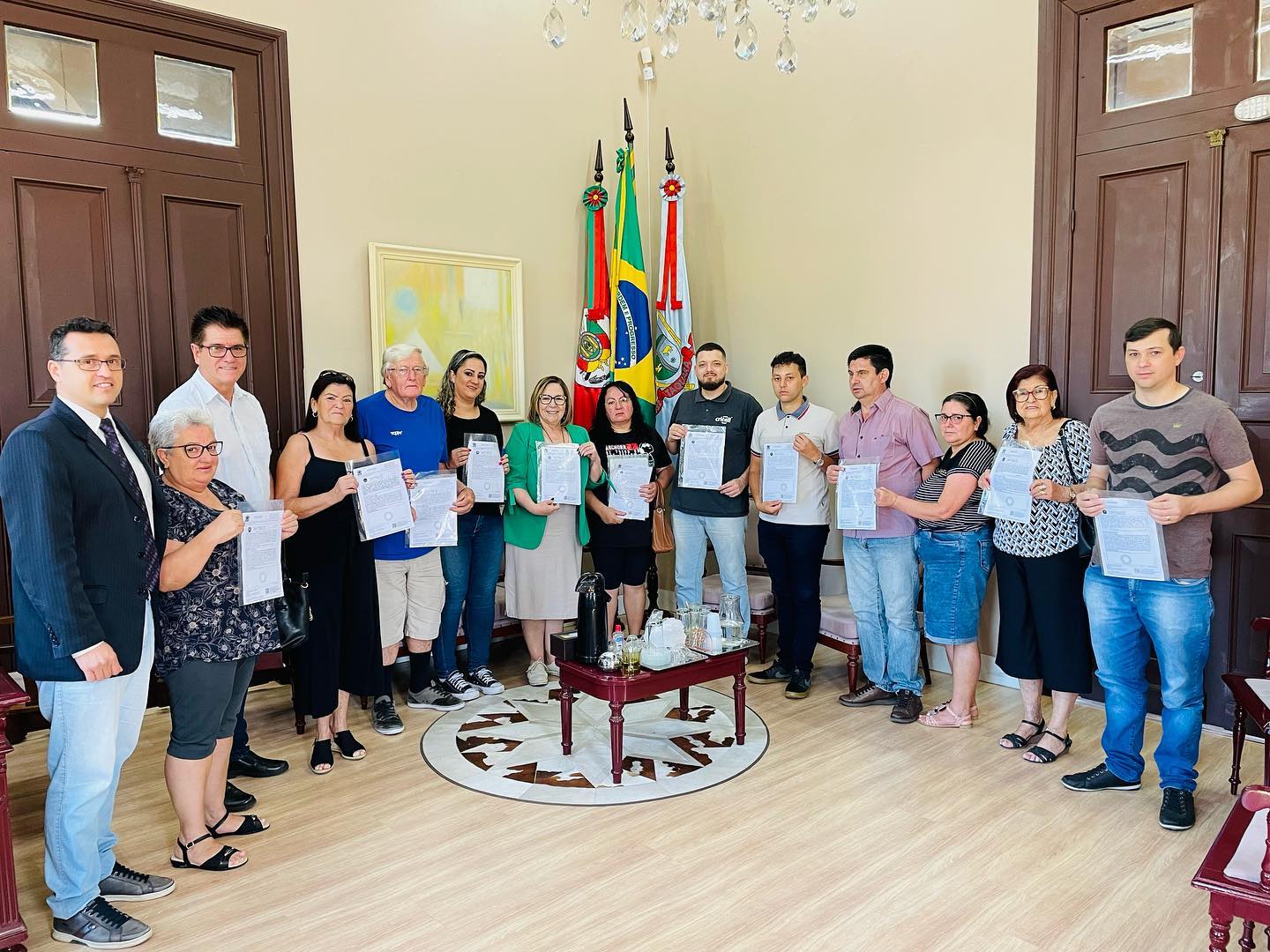 Prefeitura de Taquara segue regularizando imóveis no bairro Empresa