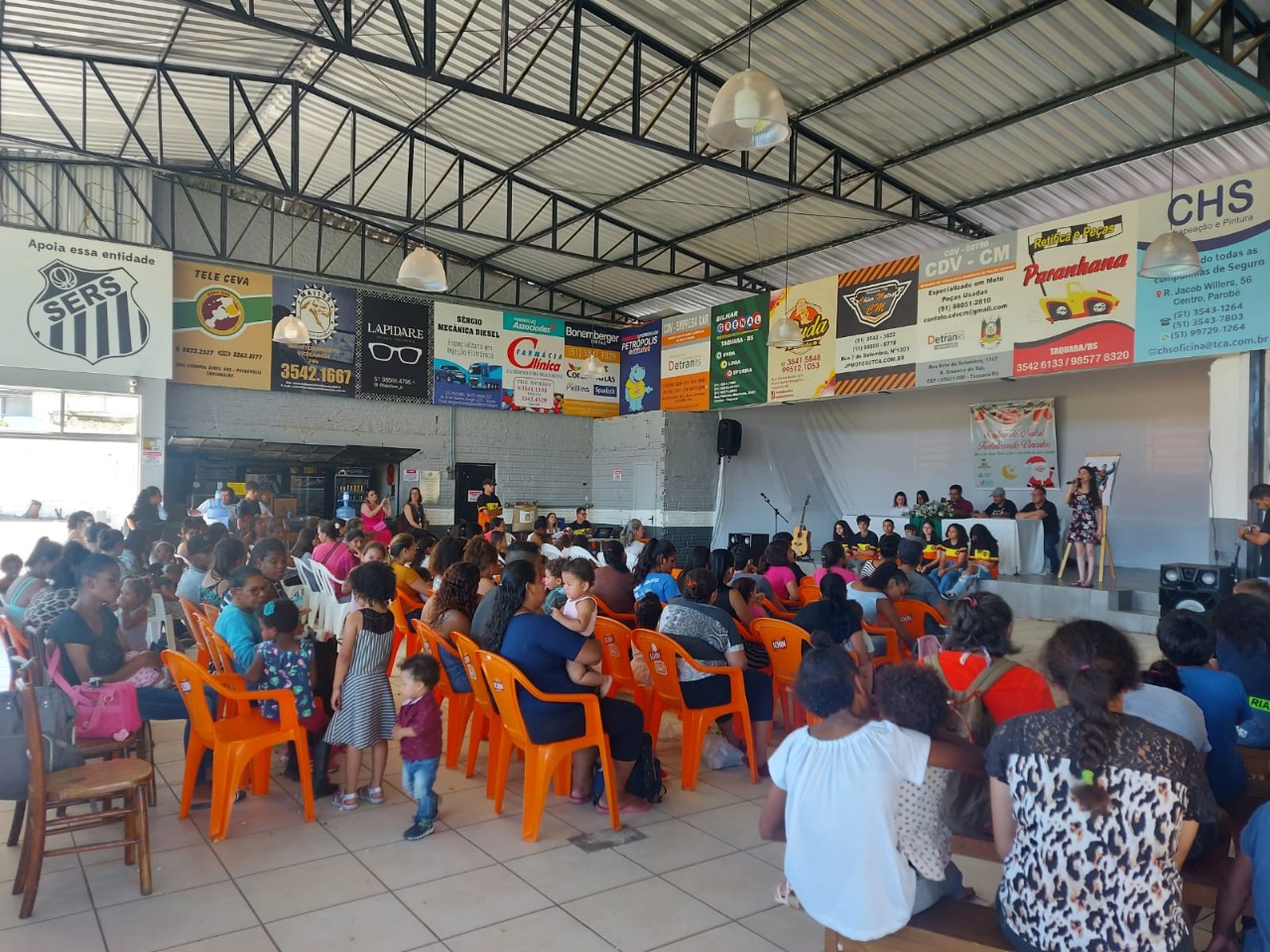 Projeto Sonho de Natal – Fortalecendo Vínculos reúne mais de 250 crianças em Taquara