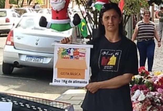 Moradora de Taquara realiza arrecadação de donativos para vítimas das enchentes de Santa Catarina