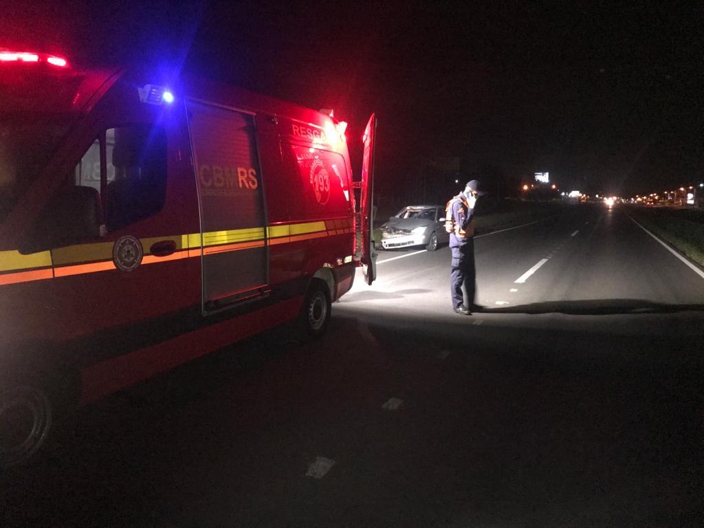 Pedestre tem rosto desfigurado e morre atropelado na ERS-115 em Taquara