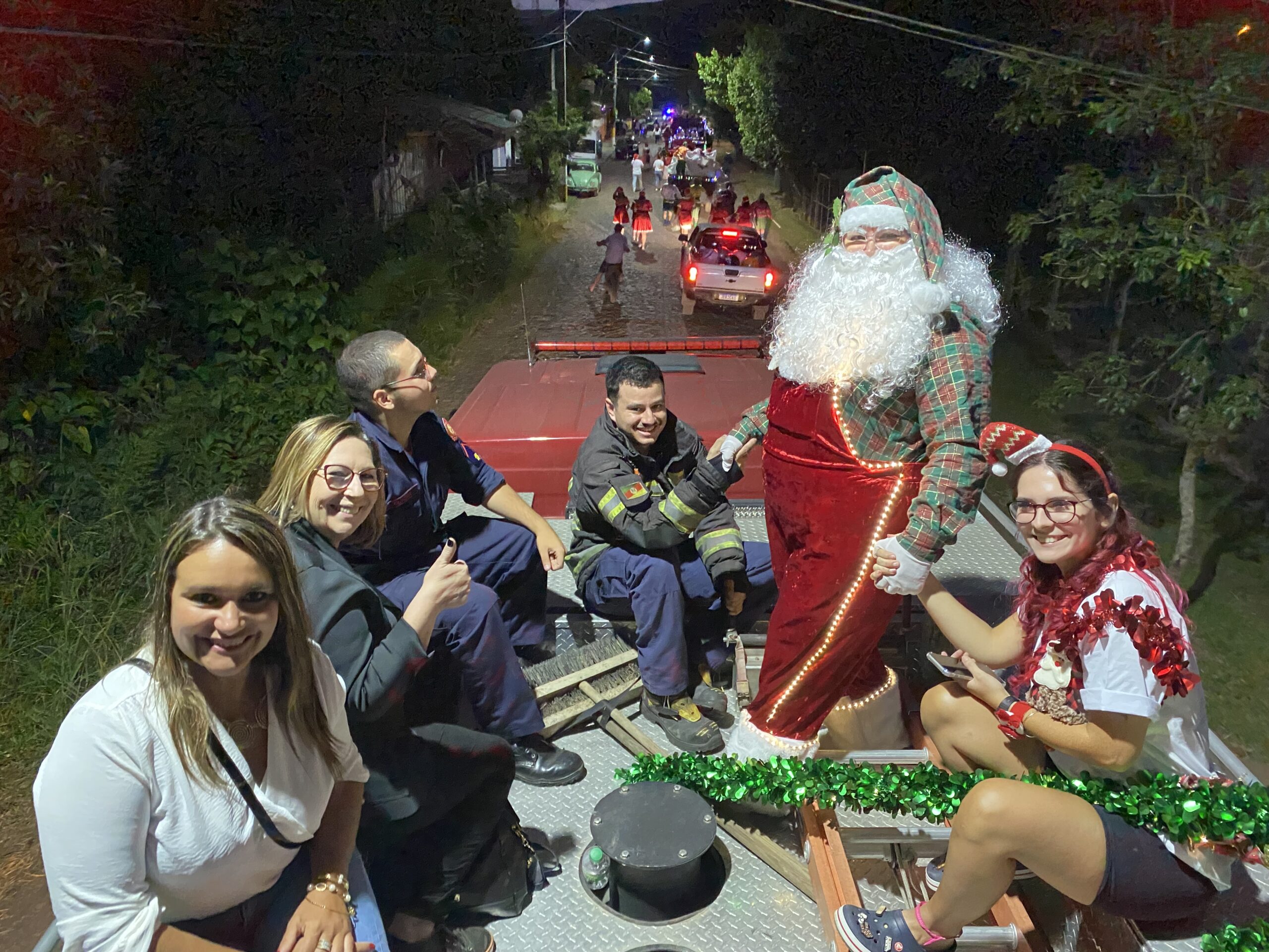 Distrito de Padilha recebe atrações do Natal Mágico de Taquara