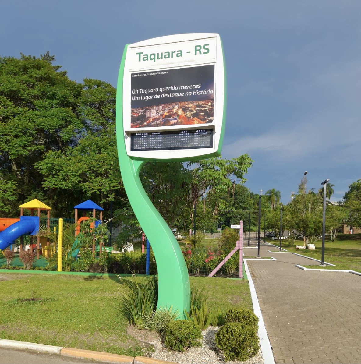 Entrega da revitalização do Parque do Trabalhador de Taquara terá apoio do Sicredi Caminho das Águas