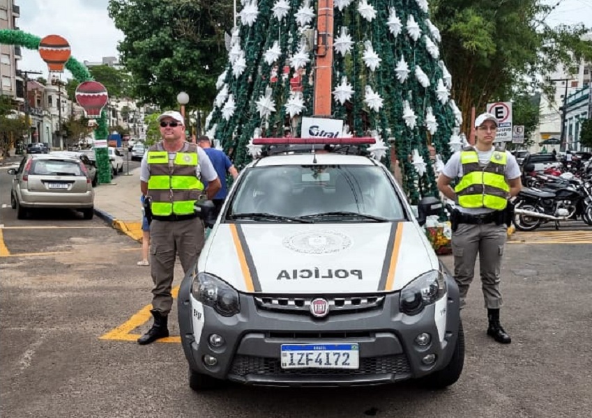 Brigada Militar de Taquara realiza a "Operação Papai Noel"