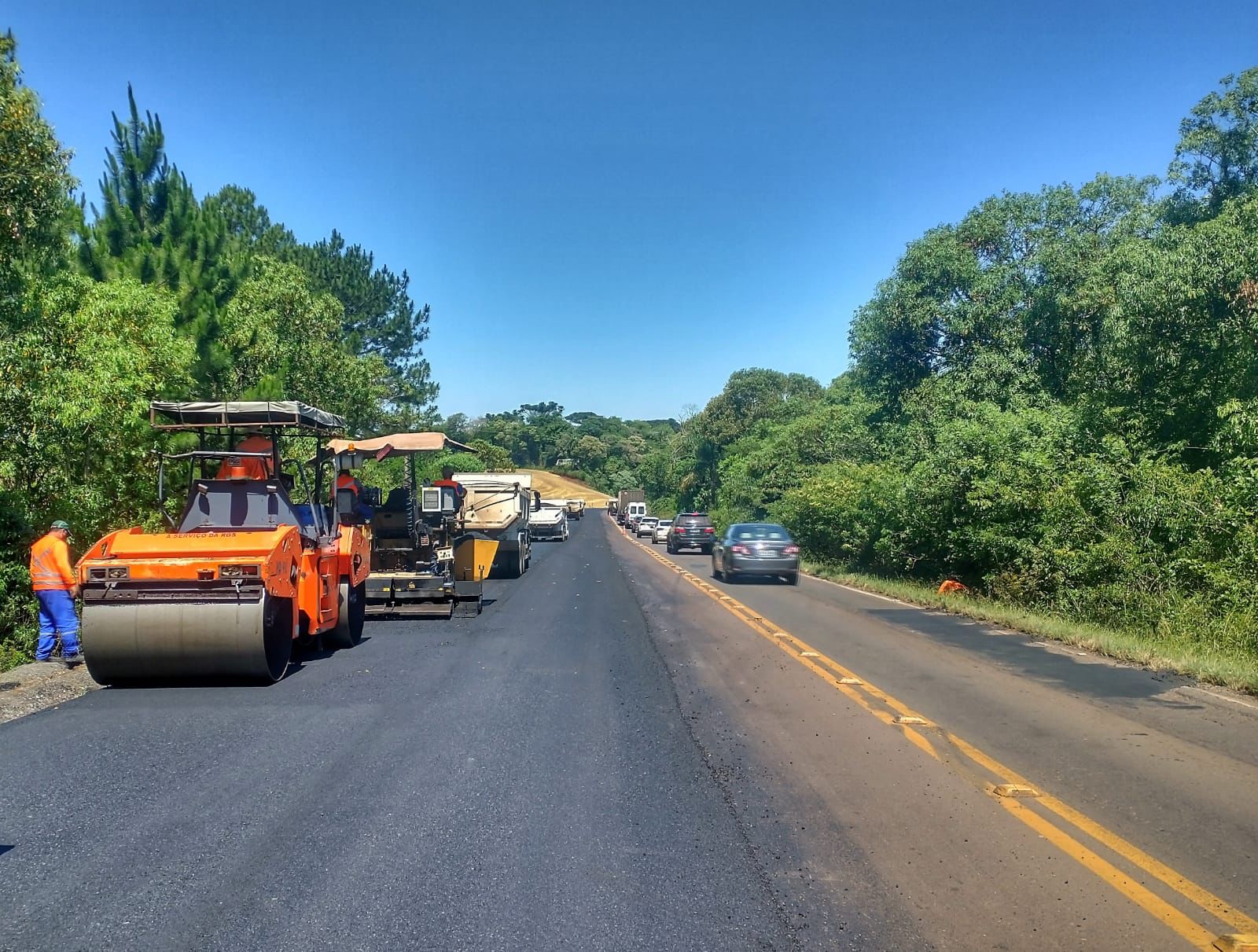 EGR executa serviços no Vale do Paranhana e outras 10 rodovias