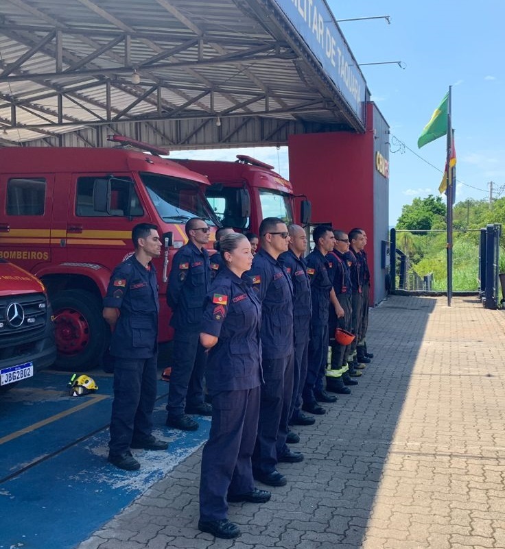 Corpo de Bombeiros de Taquara recebe reforço no efetivo e  segue atuando nos estragos do temporal