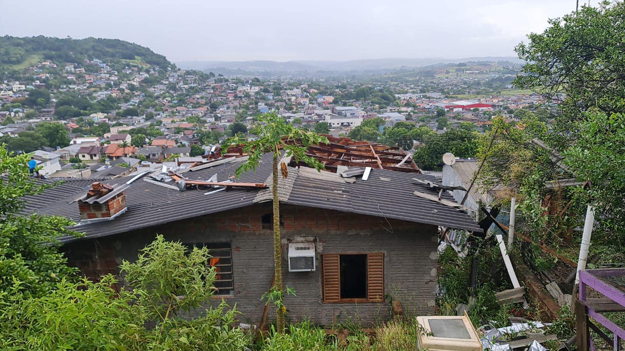 Parobé e Igrejinha registram prejuízos causados com o temporal de terça-feira (10)
