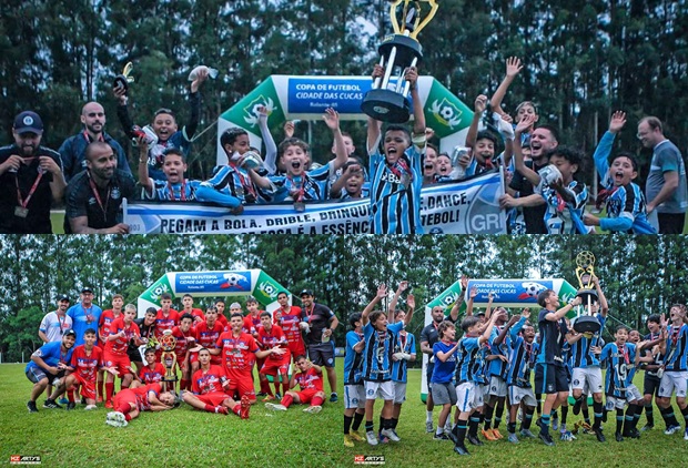 Rolante Sports e Seleção Grêmio são os times campeões da primeira fase da 2ª Copa de Futebol Cidade das Cucas