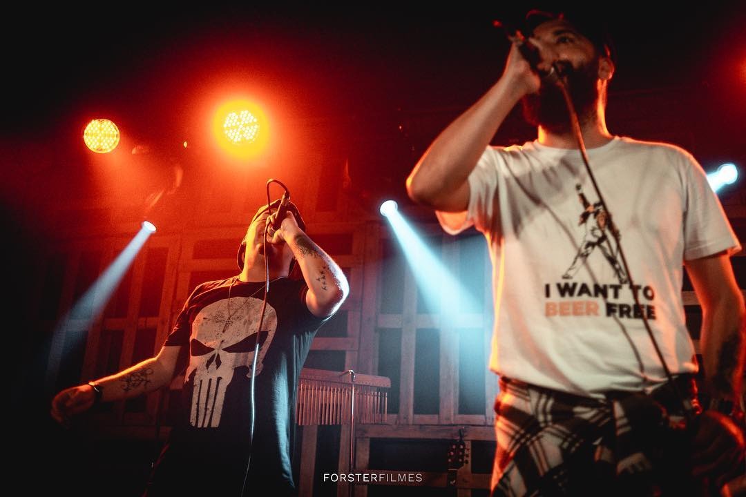 Músicos de Igrejinha se apresentam no Sunset Beira Rio antes do jogo entre Inter x São Luís