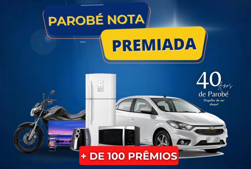 Últimos dias para trocar notas fiscais e concorrer a prêmios no 'Parobé Nota Premiada'