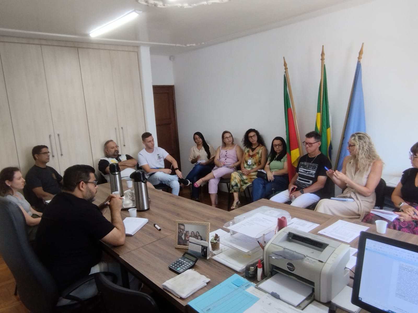 Rede Socioassistencial se reuniu na manhã desta terça-feira (17) em Taquara
