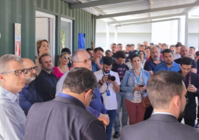 Representante de Riozinho participa de inauguração da nova sede do Consórcio Pró-Sinos em Esteio