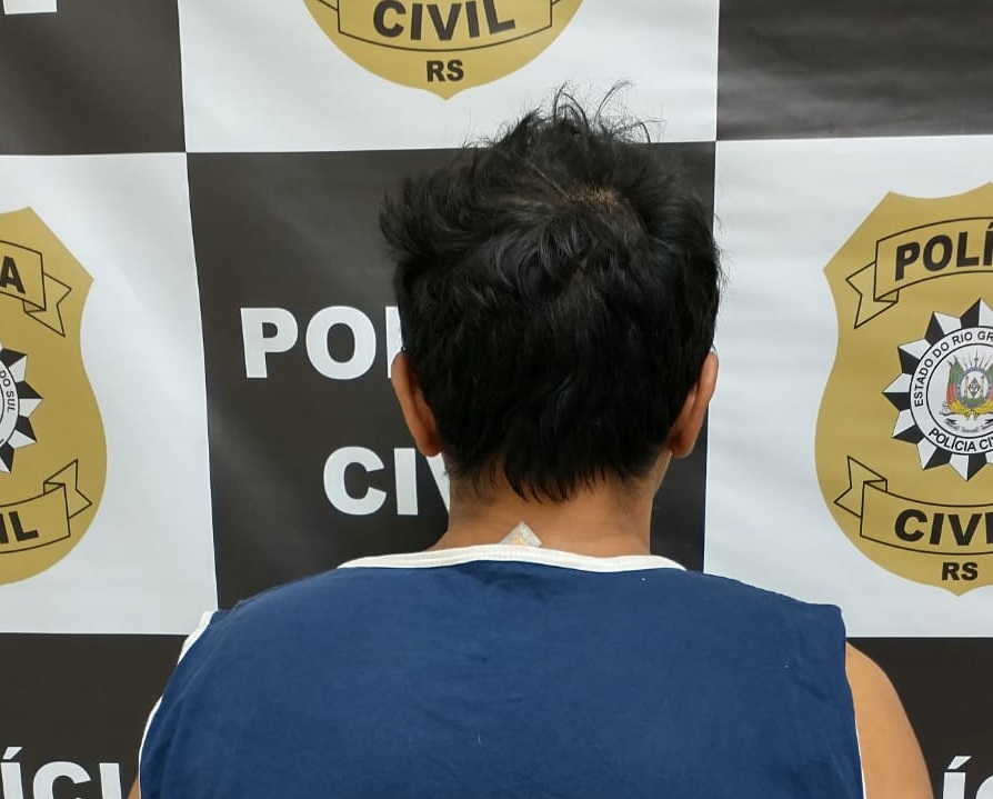 Indivíduo com prisão decretada por homicídio é detido pela Polícia Civil em Taquara