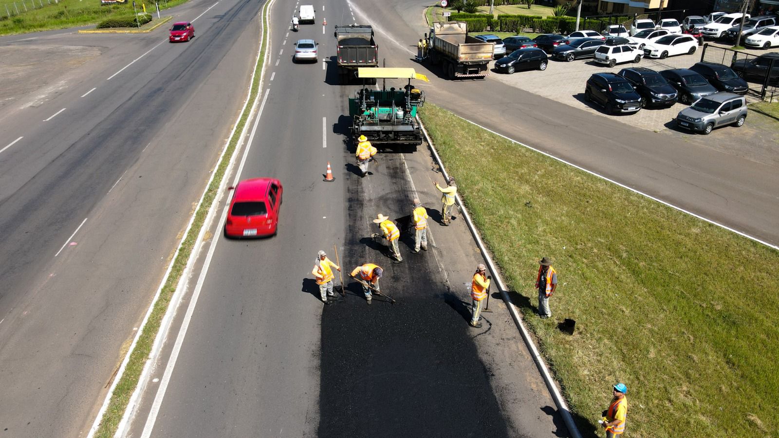 Obras da EGR são novamente realizadas nas rodovias do Vale do Paranhana
