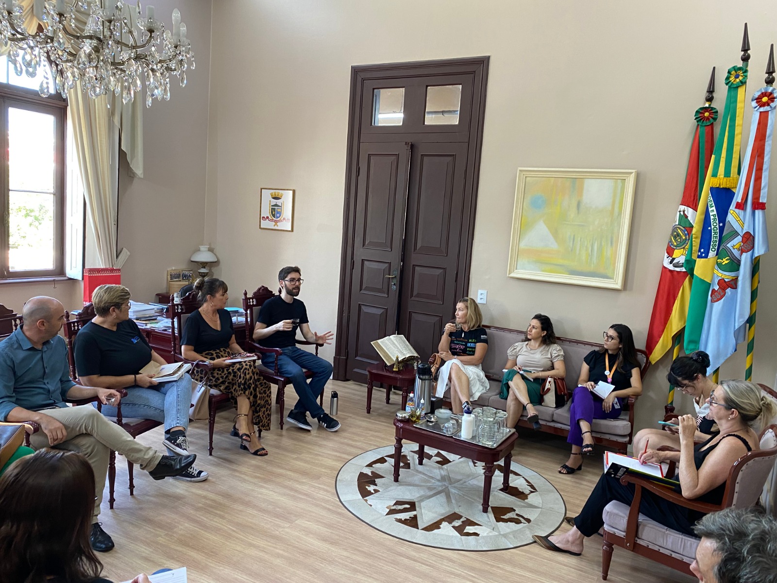 Organização da Folia na Júlio é alinhada durante reunião de entidades responsáveis pelo evento em Taquara
