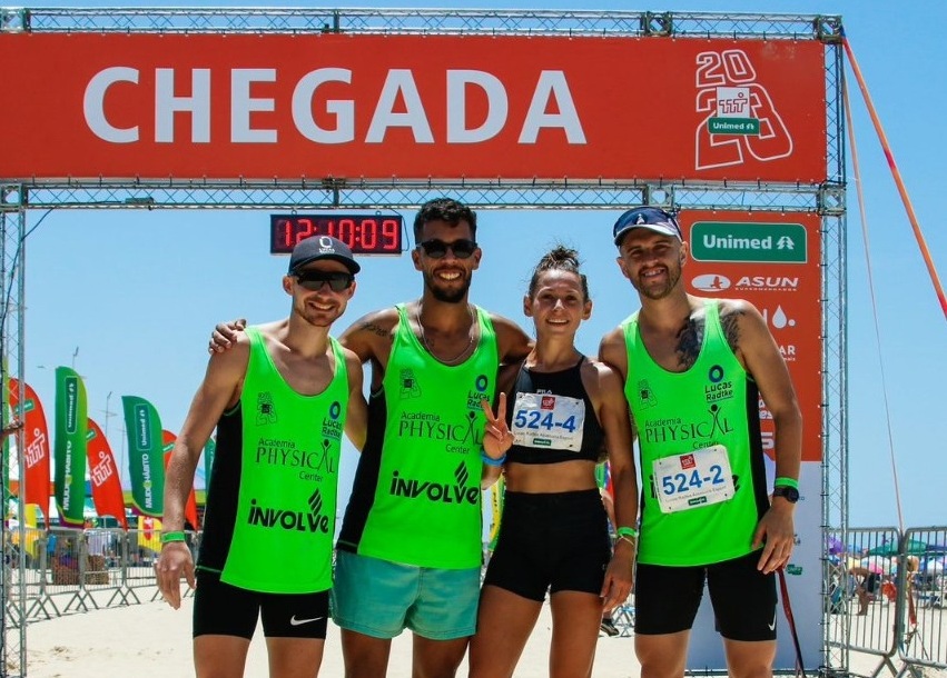 Atleta de Riozinho compõe Quarteto Misto campeão da corrida Travessia Torres Tramandaí