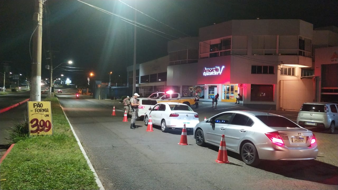 Grupo Rodoviário realiza nova ação de fiscalização na avenida Sebastião Amoretti em Taquara