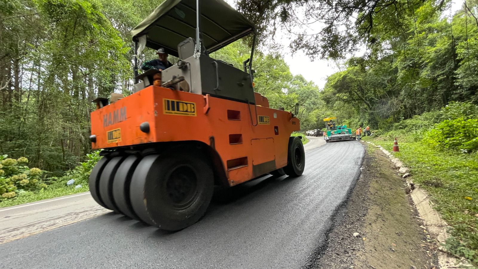 EGR realiza intervenções na ERS-239 no Vale do Paranhana