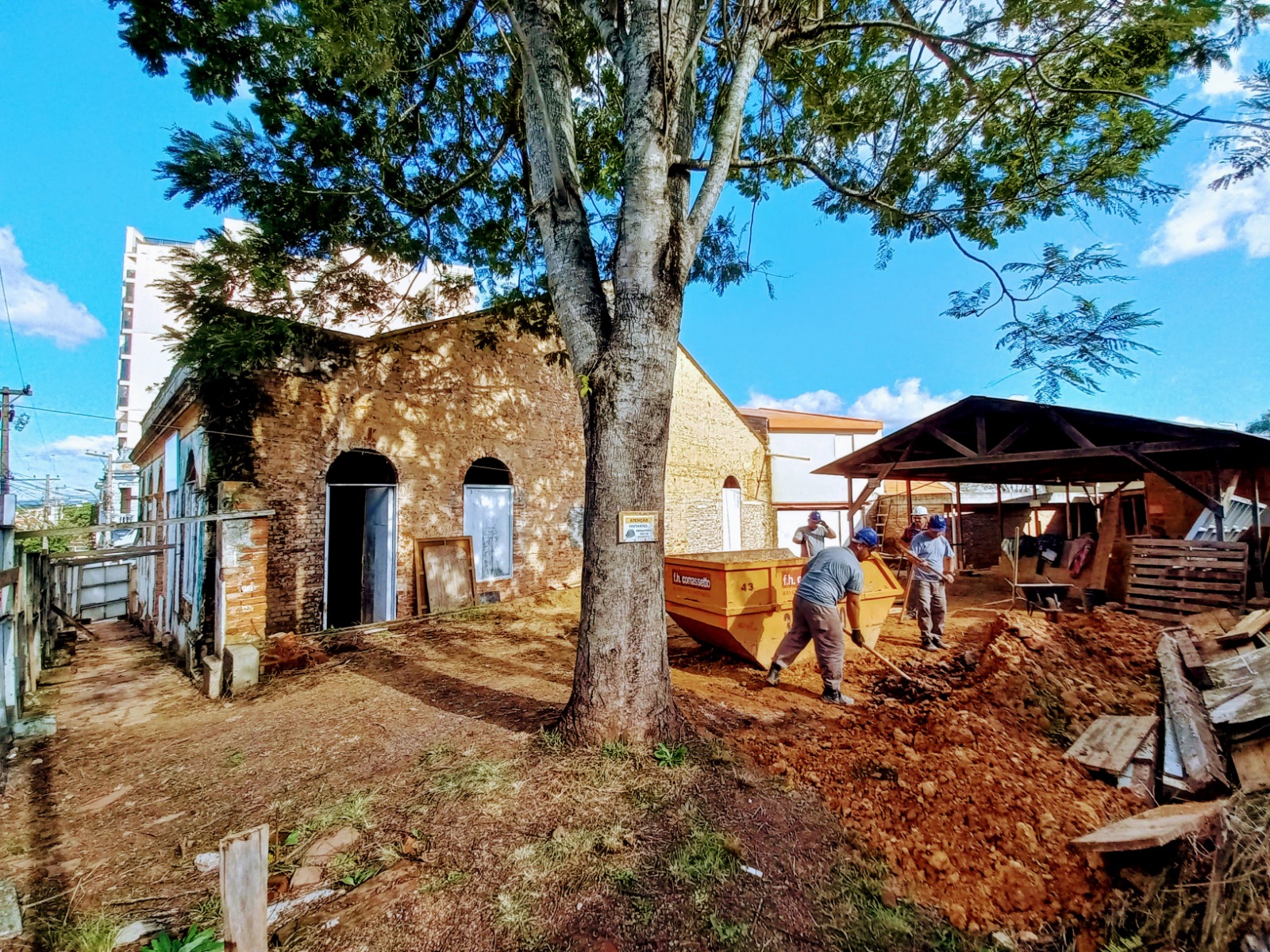 Promoção que oferece visita guiada às obras de restauro da Casa Vidal segue até a próxima semana