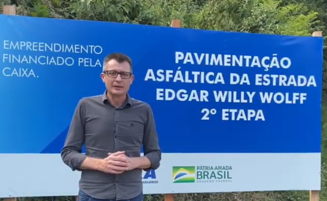 Igrejinha inicia segunda etapa de pavimentação asfáltica da Estrada Edgar Willy Wolff