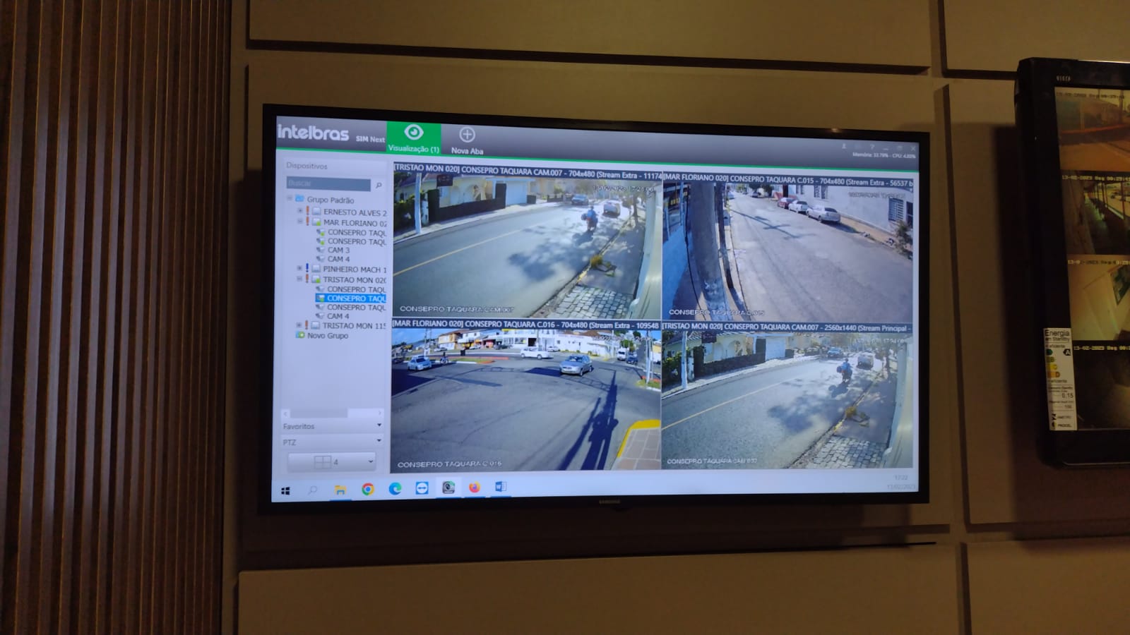 Parte dos recursos do estacionamento comunitário de Taquara é mensalmente repassada às forças de segurança