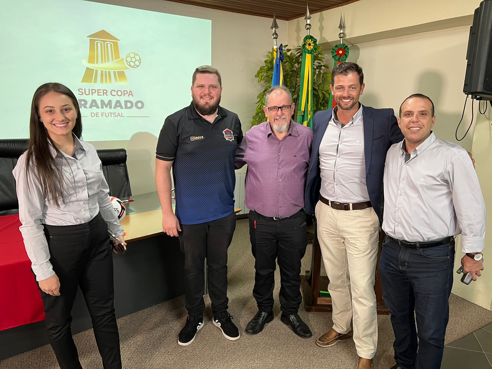 Cresol está apoiando a segunda edição da Super Copa Gramado de Futsal
