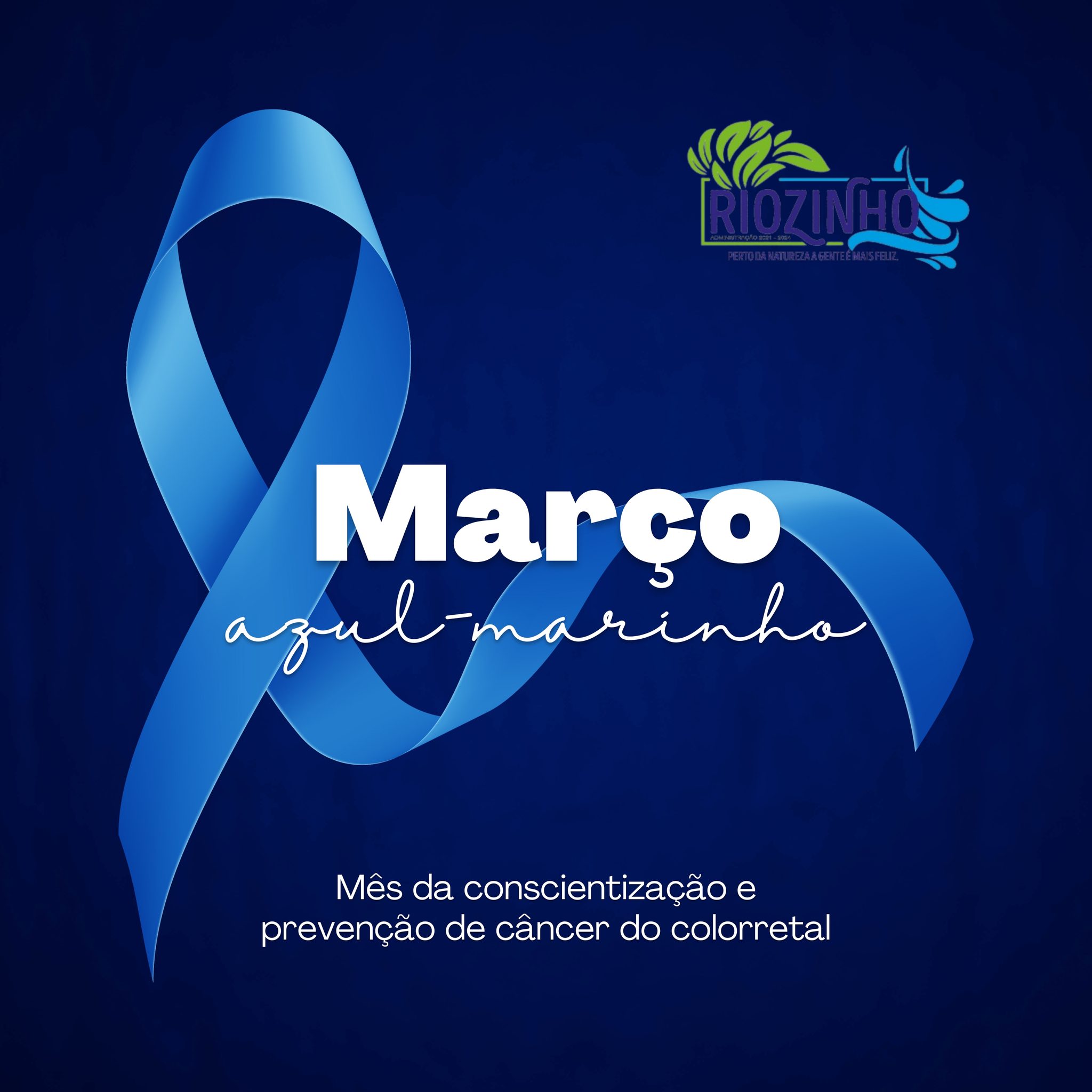 Campanha Março Azul-Marinho alerta para a prevenção do câncer colorretal em Riozinho
