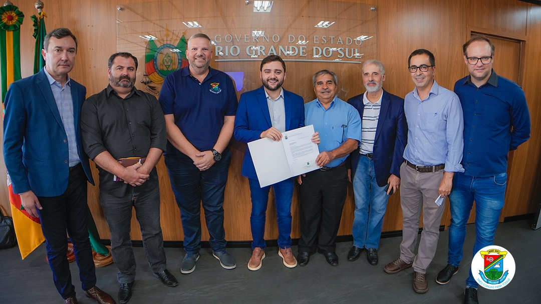 Prefeito de Três Coroas encaminha demandas ao vice-governador do RS Gabriel Souza