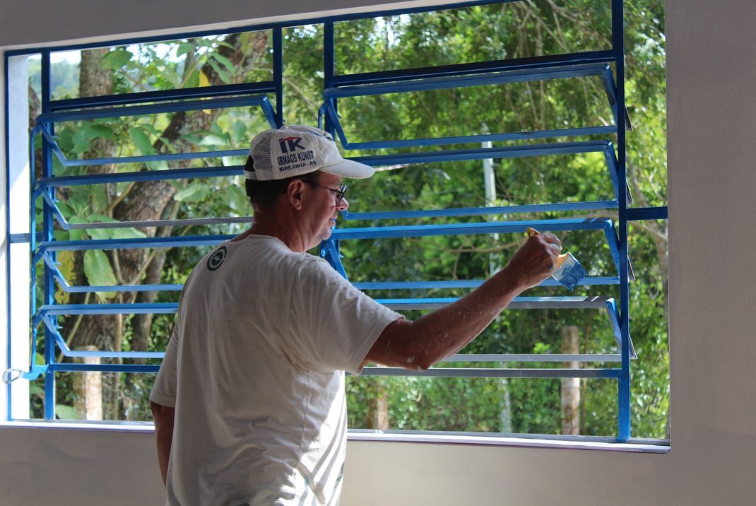 Prefeitura de Igrejinha realiza obras de melhorias na Escola Municipal Dom Pedro II