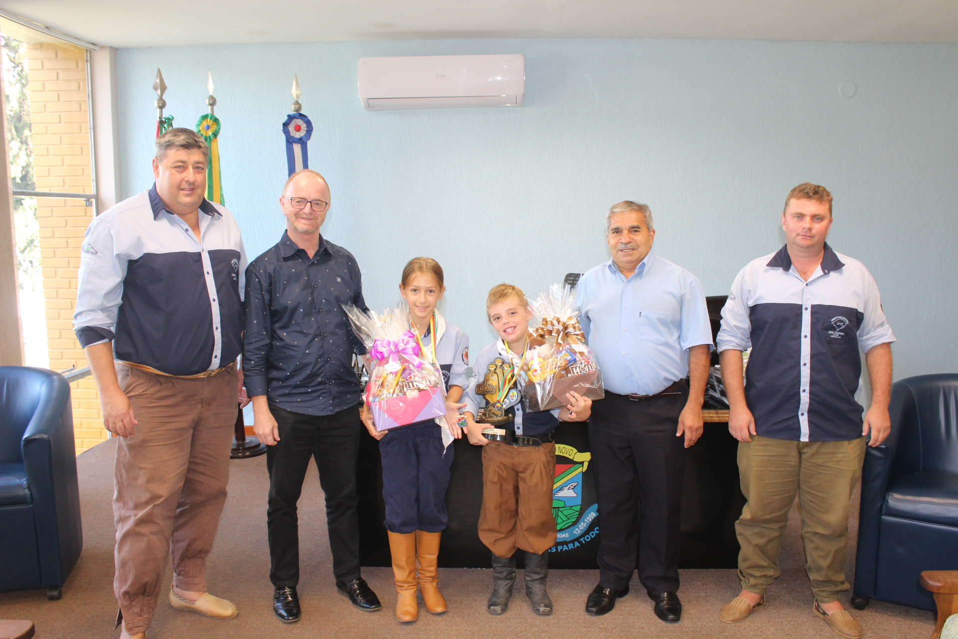 Três Coroas homenageia crianças que participaram da 33ª Festa Campeira em Santa Cruz do Sul