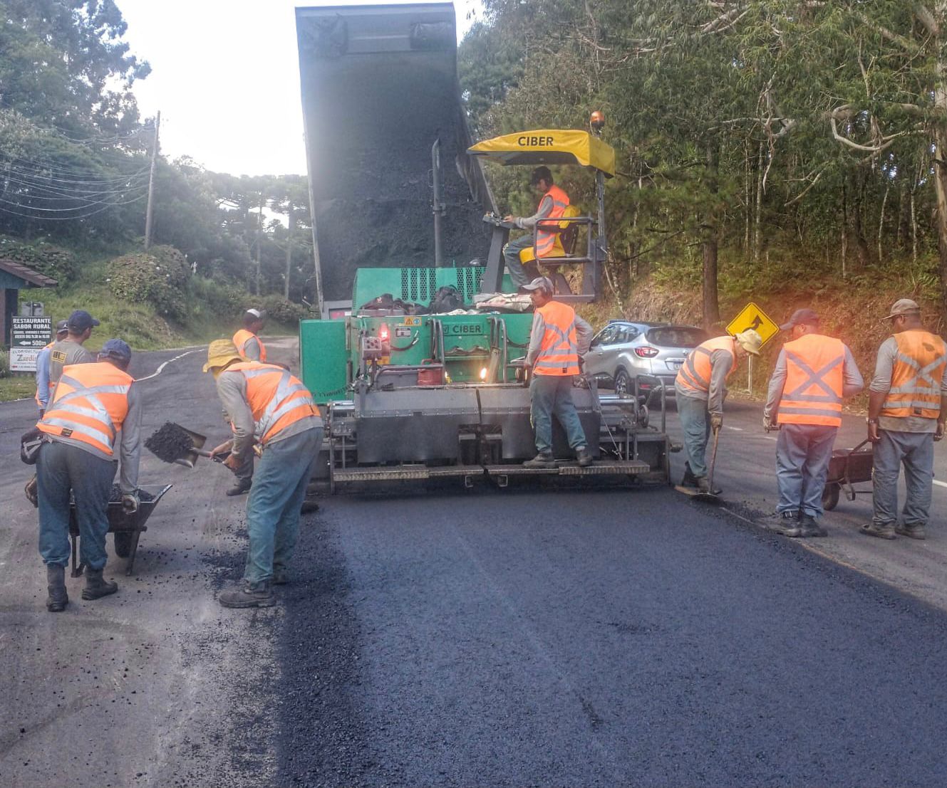 EGR realiza novas intervenções em rodovias do Vale do Paranhana