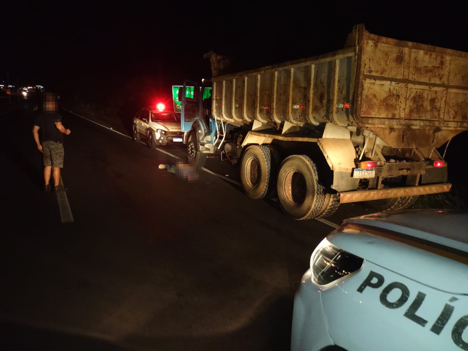 Brigada Militar de Taquara recupera caminhão poucos minutos depois do furto