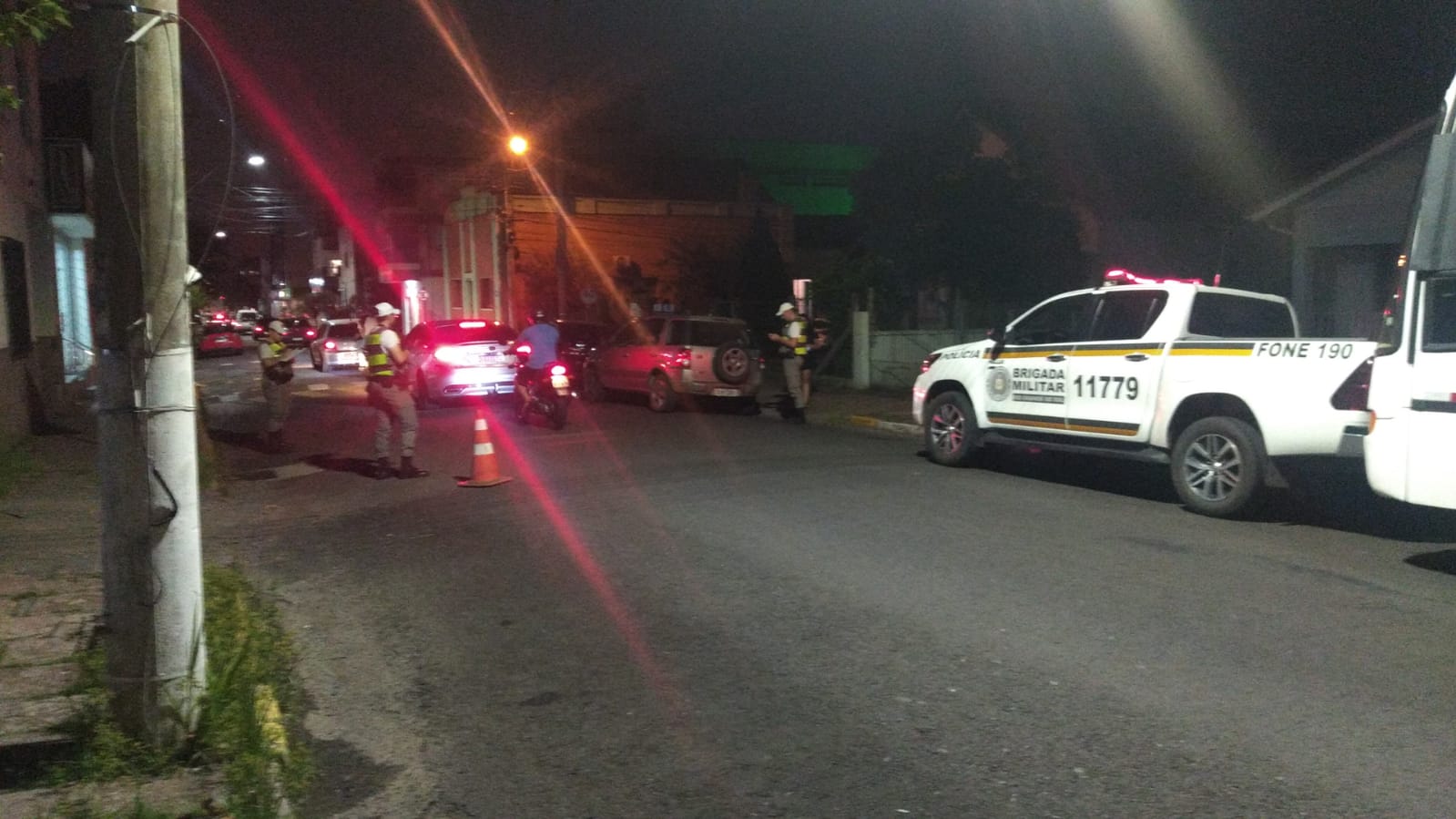 Brigada Militar realiza a Operação Choque e Ordem em Taquara