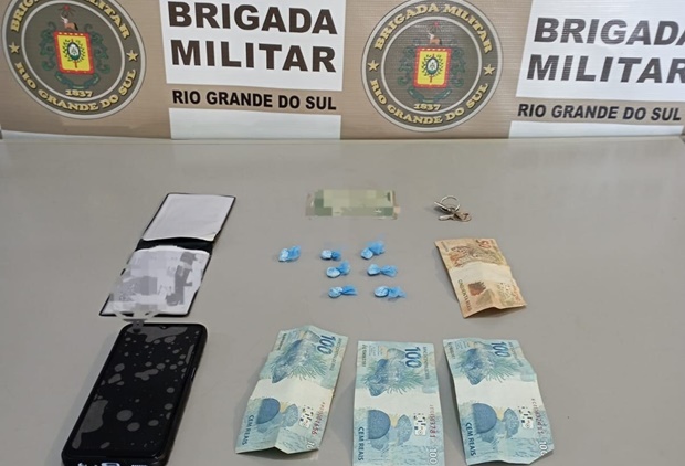 Homem é preso por tráfico de drogas em Parobé