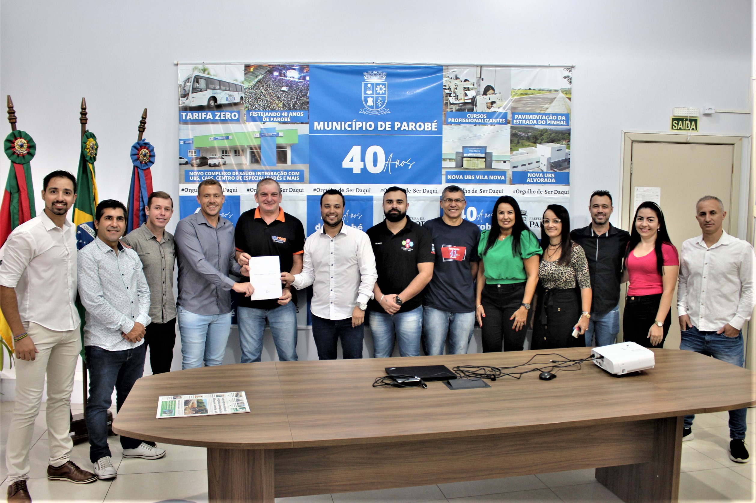 Emenda parlamentar de R$ 1 milhão é entregue ao prefeito de Parobé