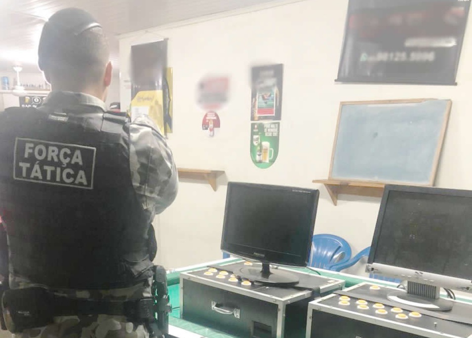 Máquinas caça-níqueis são apreendidas pela Brigada Militar em Igrejinha